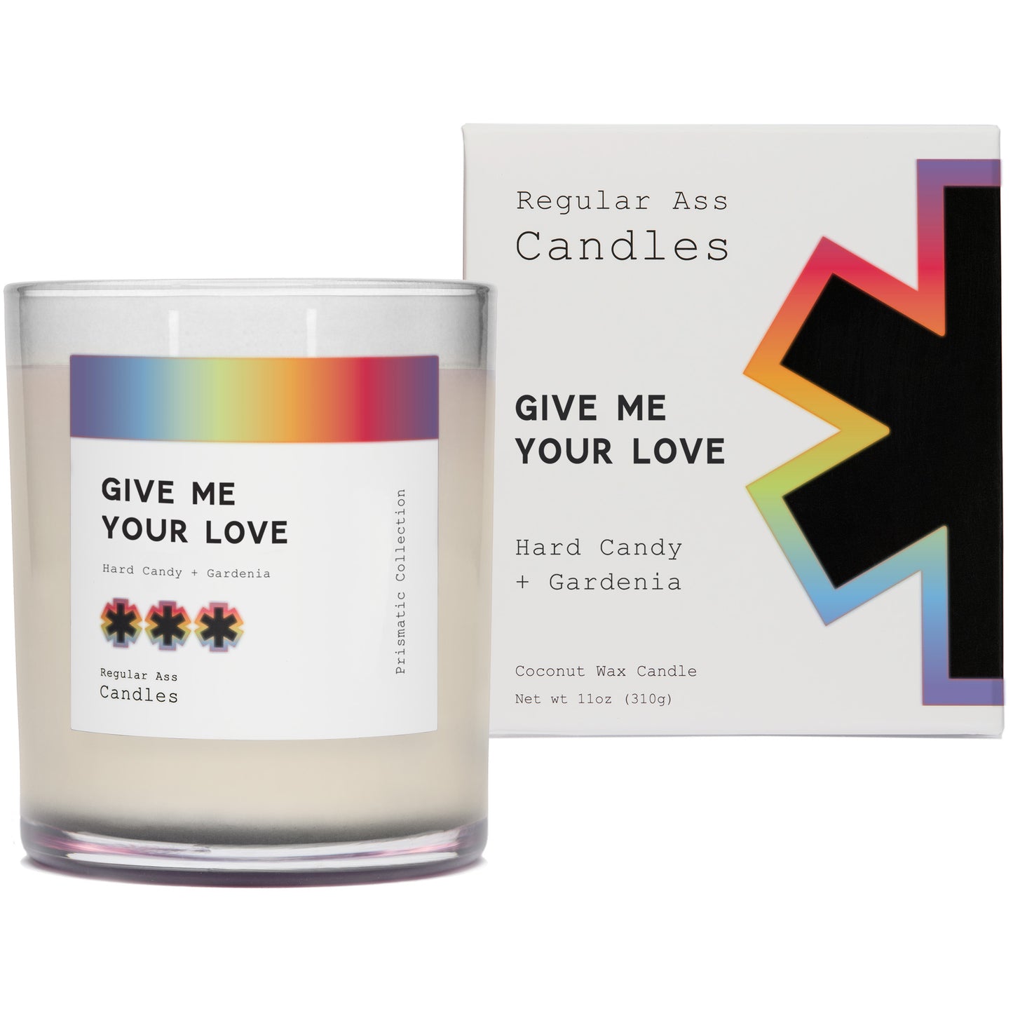 Give Me Your Love, Hard Candy + Gardenia 11oz Candle