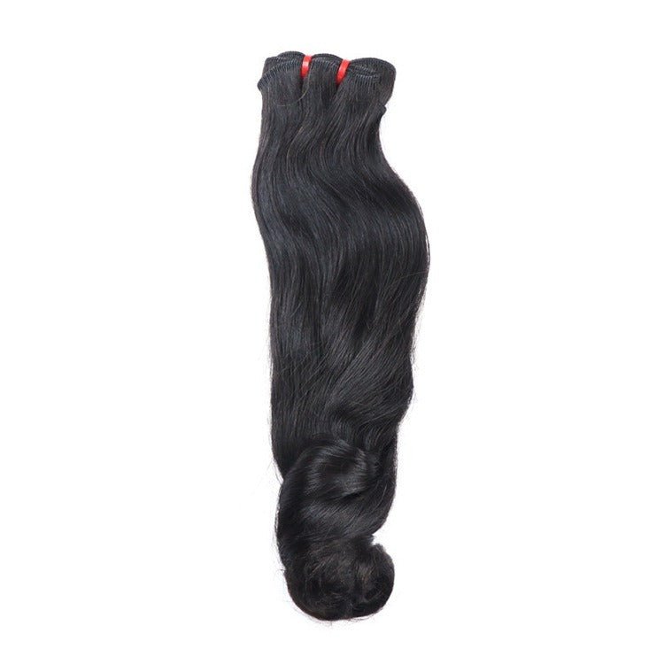 10A Grade Brazilian 3/4 Bundles U6 Bouncy Curl Human Hair bundles with - Adrasse Cosmetics
