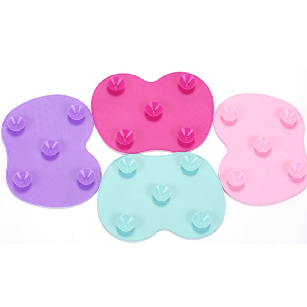 1PC Silicone Makeup brush cleaner Pad Make Up - Adrasse Cosmetics