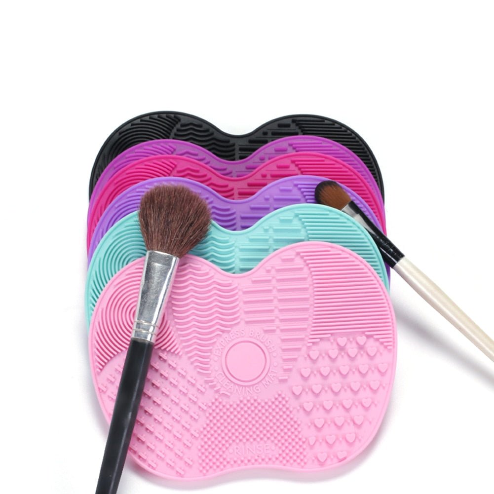 1PC Silicone Makeup brush cleaner Pad Make Up - Adrasse Cosmetics