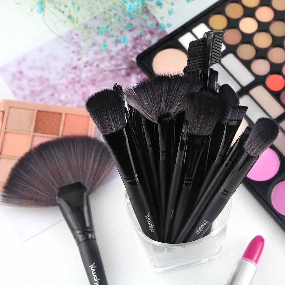 32pcs Facial Eye Shadow Eyeliner Foundation Makeup Brush Set - Adrasse Cosmetics