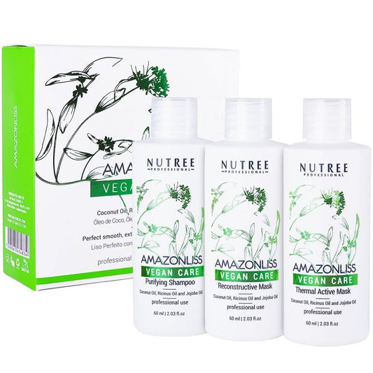 Copy of Amazonliss Vegan Keratin Hair Treatment Set 2.03 fl oz - Adrasse Cosmetics