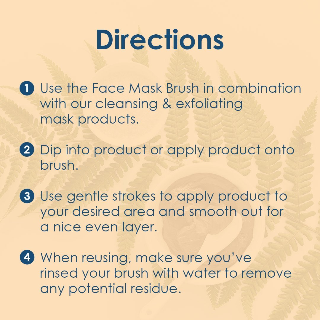 Face Mask Brush - Adrasse Cosmetics