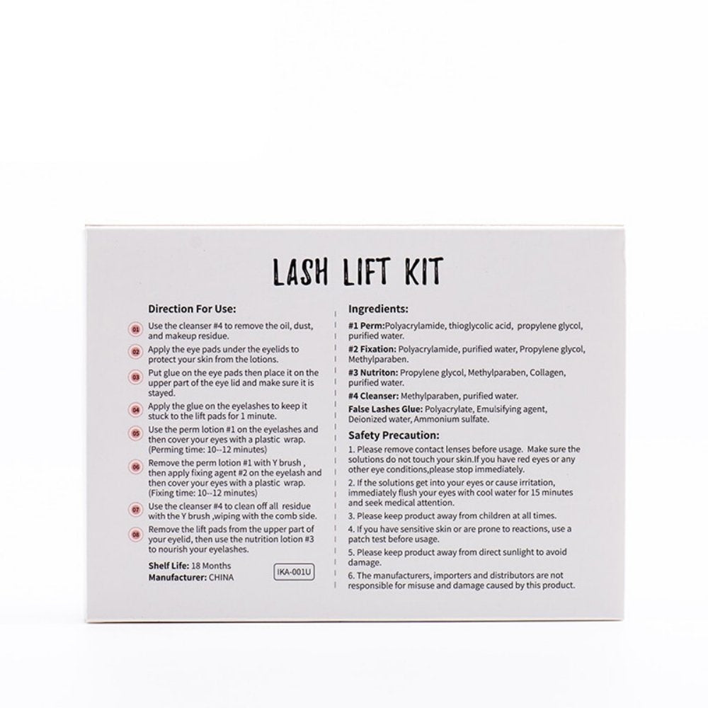 Lash lift Kit Eyelash Perming Kit - Adrasse Cosmetics