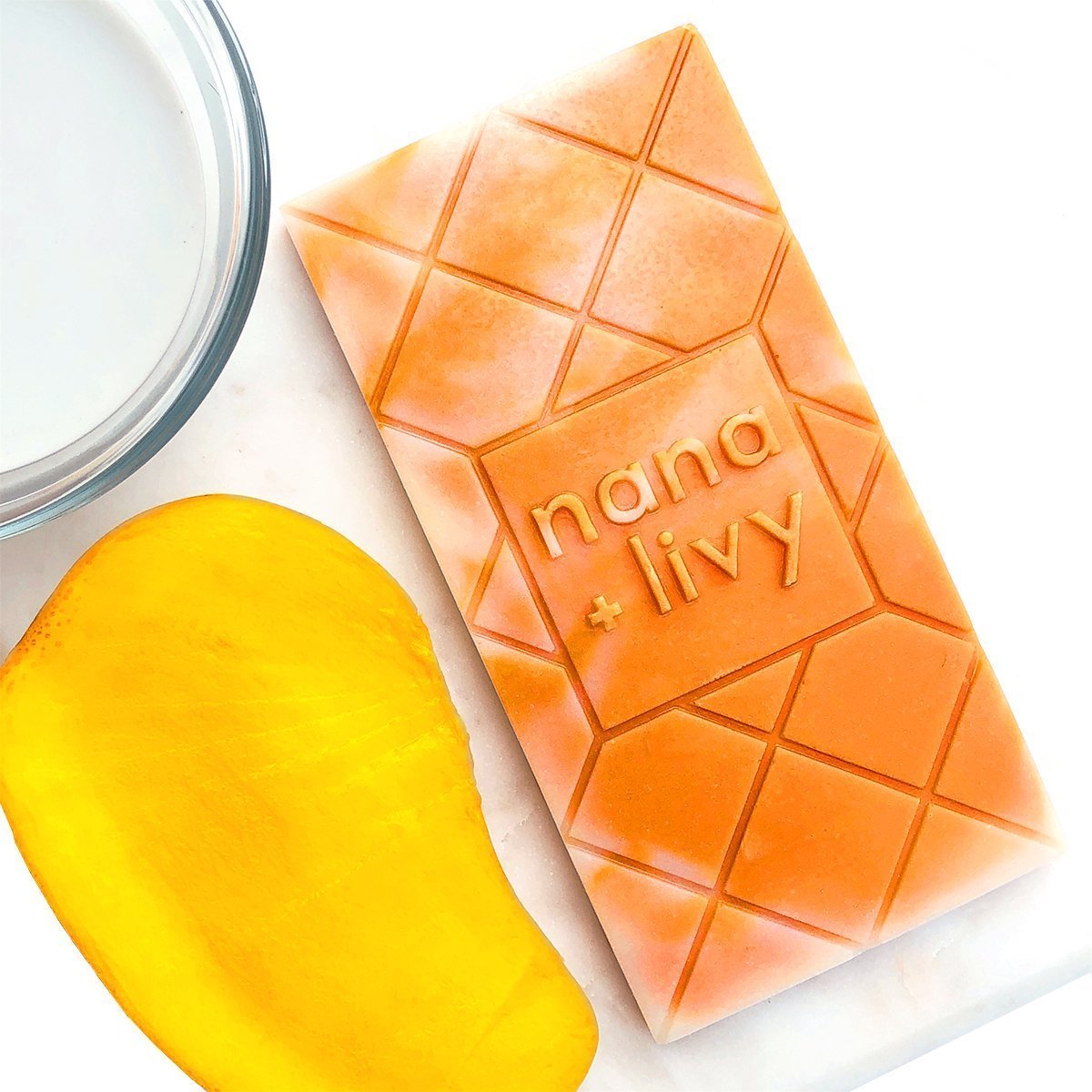 Mango Coco Choco Soap - Adrasse Cosmetics