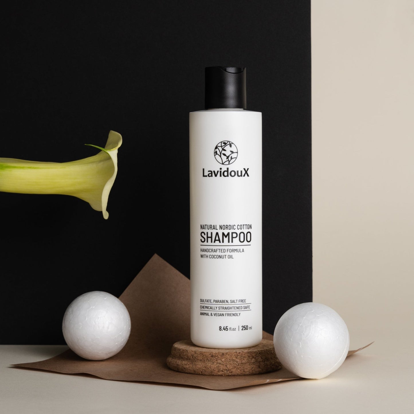 Natural Hair Shampoo & Conditioner Set - Adrasse Cosmetics