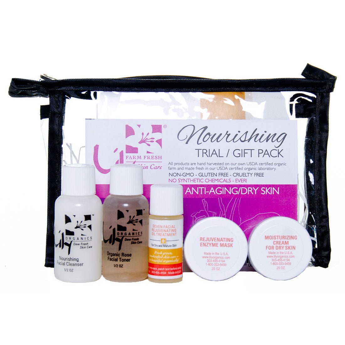 Nourishing Trial/Gift Pack - Adrasse Cosmetics