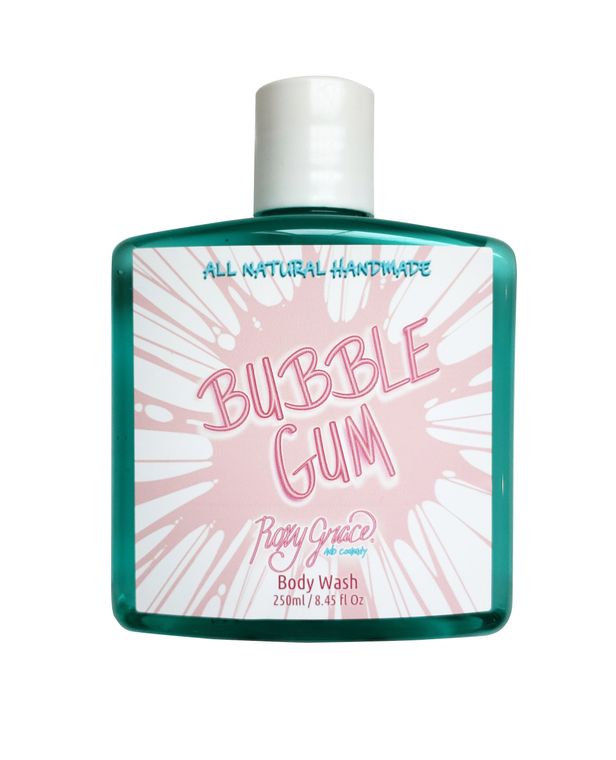 Organic Body Wash,Bubble gum Body Wash,All Natural Bubble Gum Body - Adrasse Cosmetics
