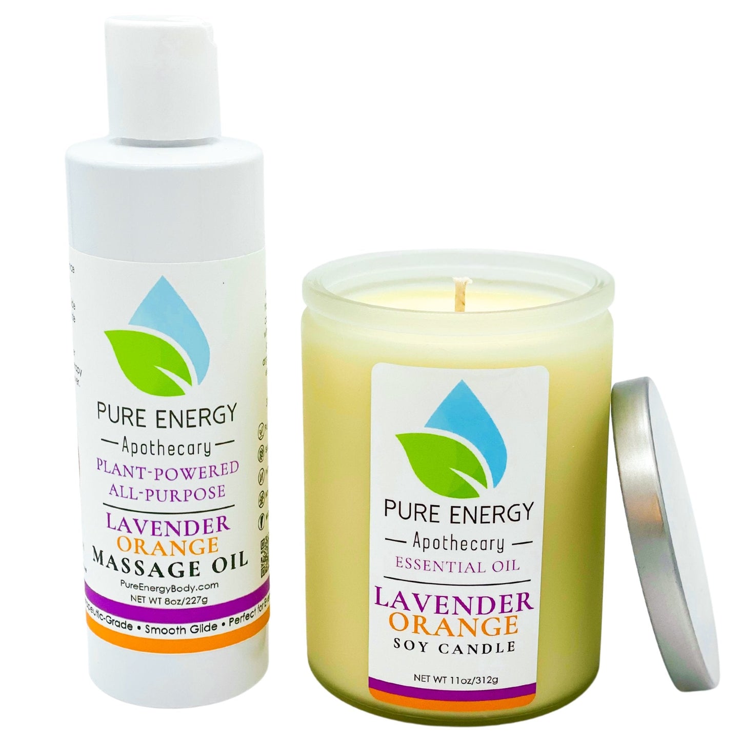 Relaxing Ritual Gift Set (Lavender Orange) - Adrasse Cosmetics