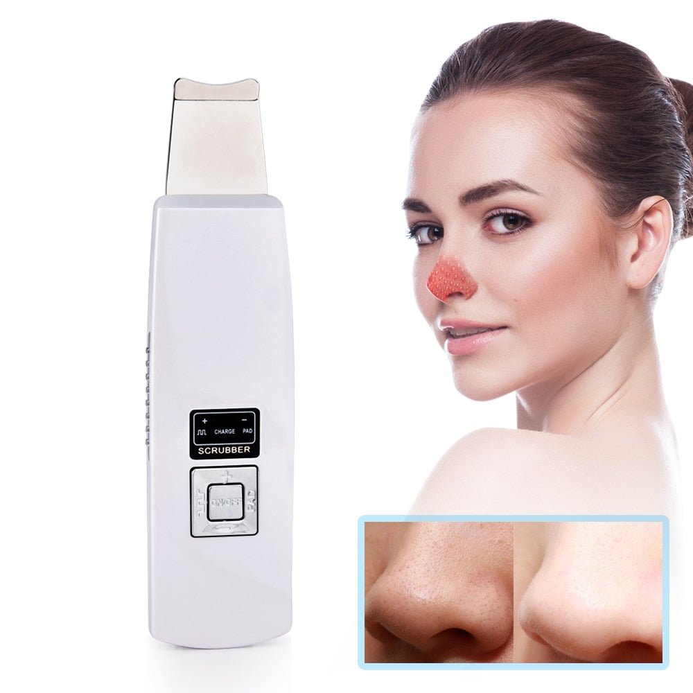 Ultrasonic Facial Skin Cleaner Exfoliating Pore - Adrasse Cosmetics